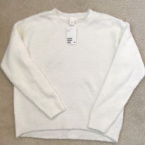 NWT H&M Eyelash Sweater